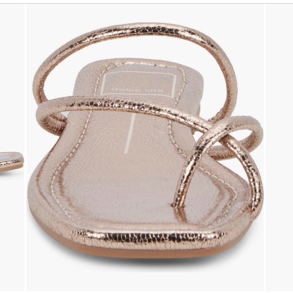 Dolce Vita Gold Sandals